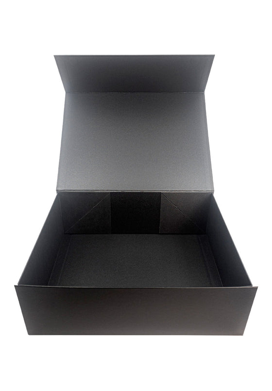 Extra Large Folding Gift Box - Black - ShredCo