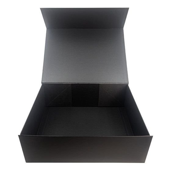 Extra Large Folding Gift Box - Black - ShredCo