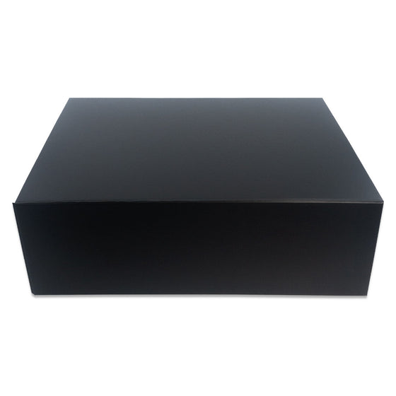 Extra Large Folding Gift Box - Black - ShredCo