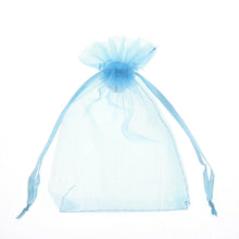  Blue Organza Bags - 7x9cm - ShredCo