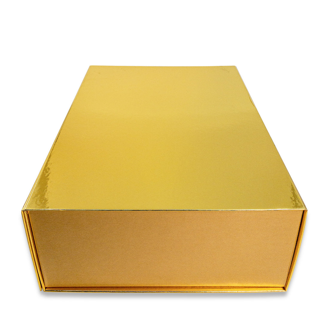  Extra Large Folding Gift Box - Gold - ShredCo