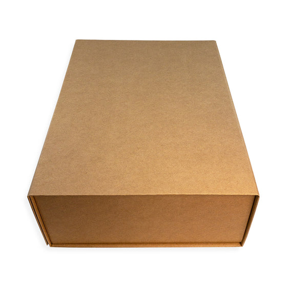 Extra Large Folding Gift Box - Natural - ShredCo