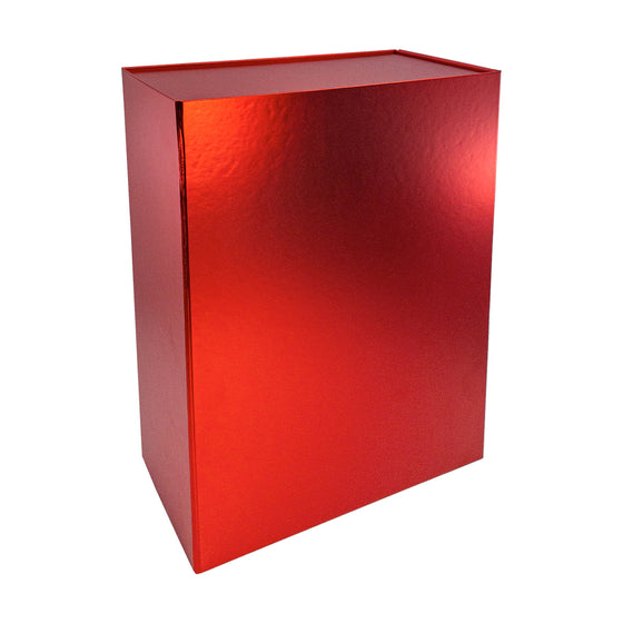 Extra Large Folding Gift Box - Red - ShredCo