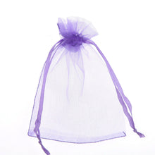  Purple Organza Bags - 7x9cm - ShredCo