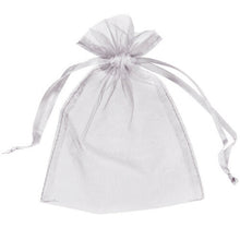  Silver Organza Bags - 7x9cm - ShredCo