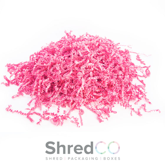 Zig Zag Shredded Paper - Hot Pink