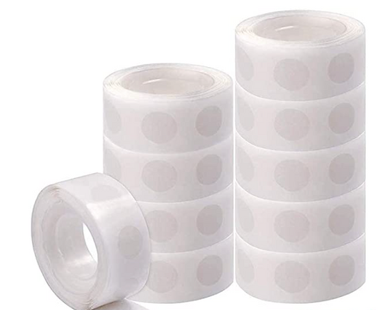 100 Sticky Glue Dots - ShredCo