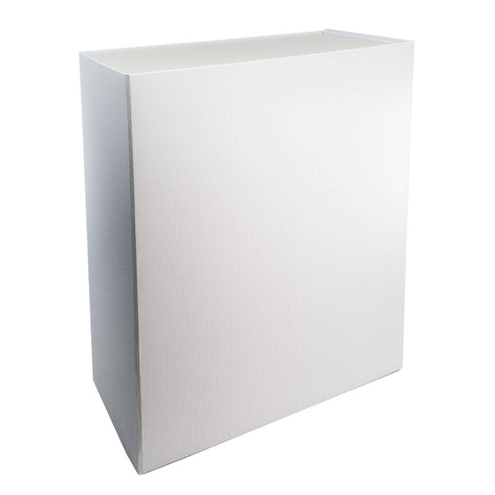 Extra Large Folding Gift Box - White - ShredCo